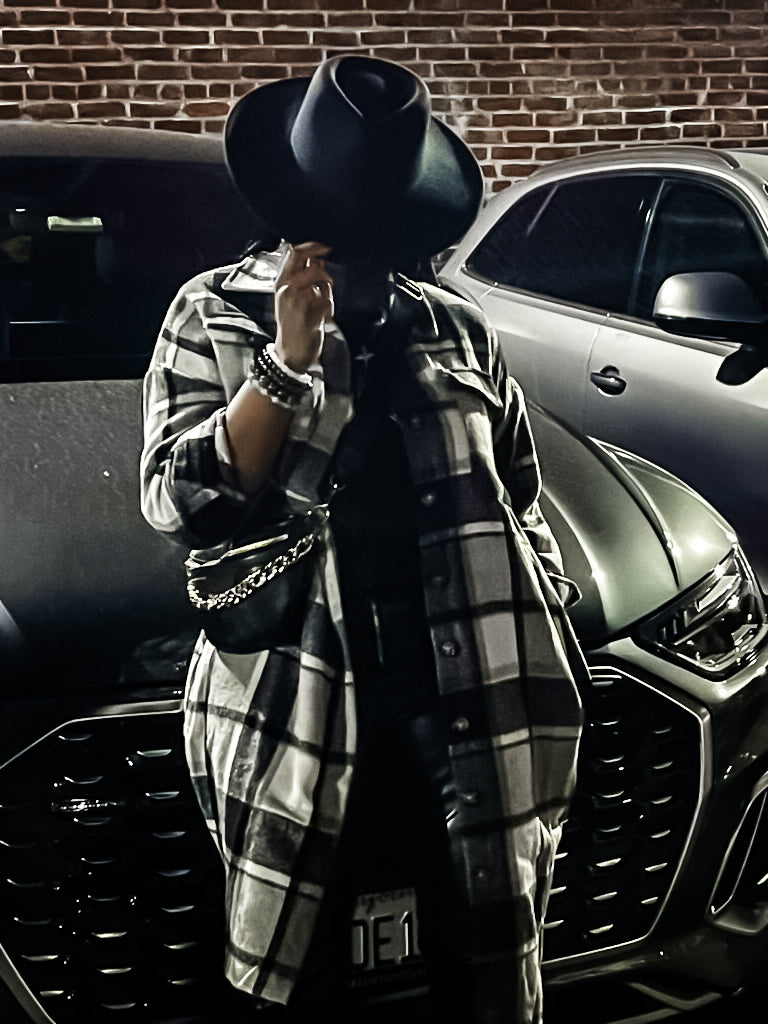 Go on and get plaid Flannel Shacket