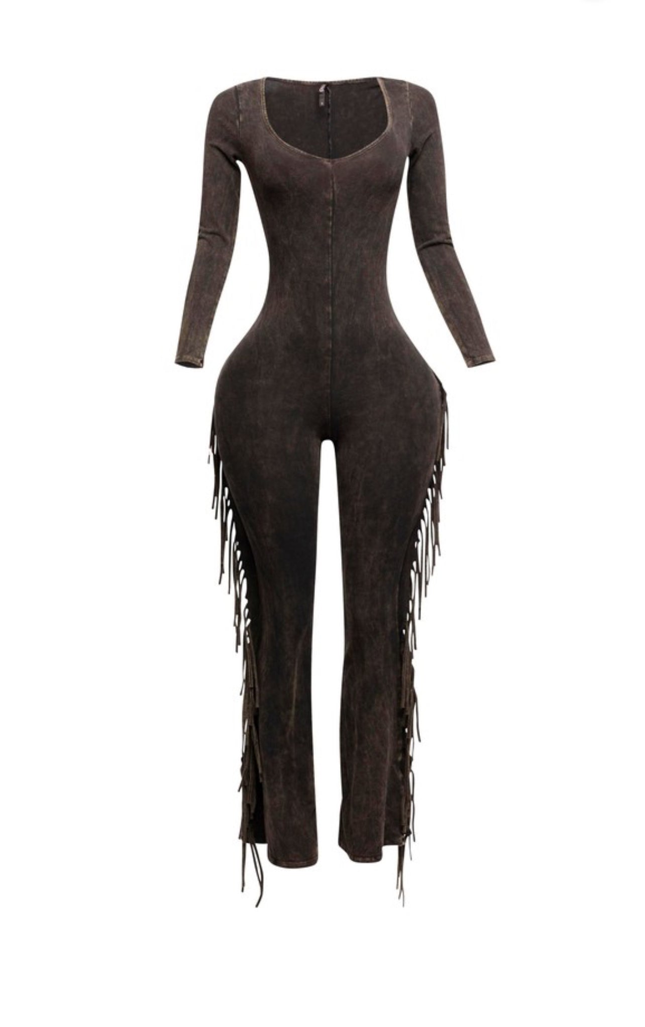 Western Fringe Jumpsuit