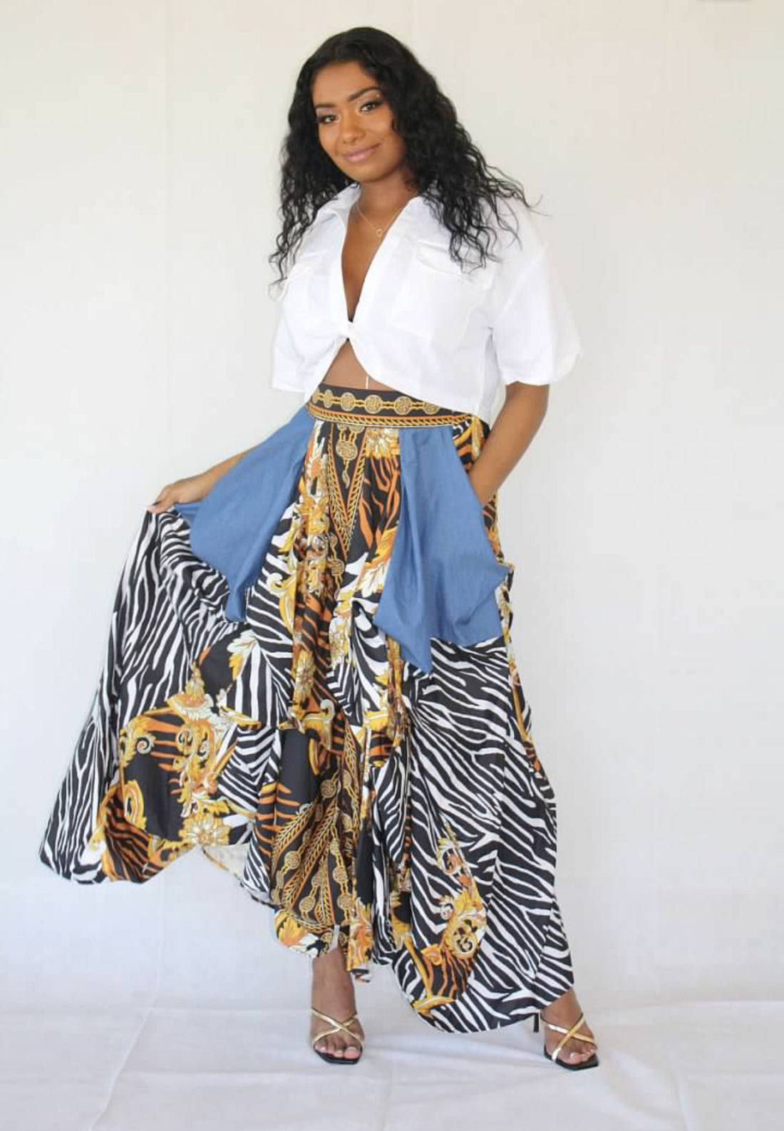 Flare &amp; Wild Maxi Skirt